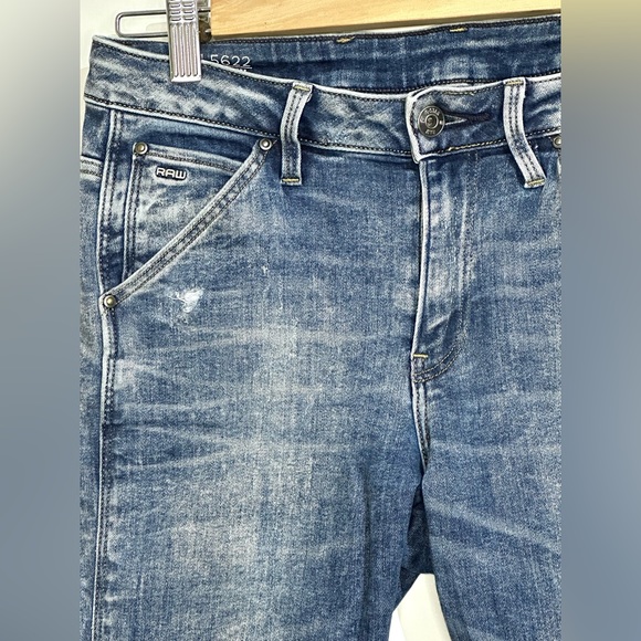G Star raw women’s Jeans mid skinny 3d ankle length Elwood jean - Picture 2 of 9